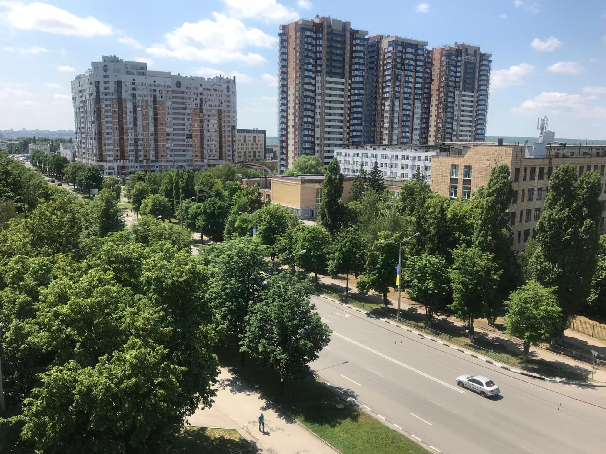 Modern Apartment With Panoramic View Near Metro 23August 哈尔科夫 外观 照片